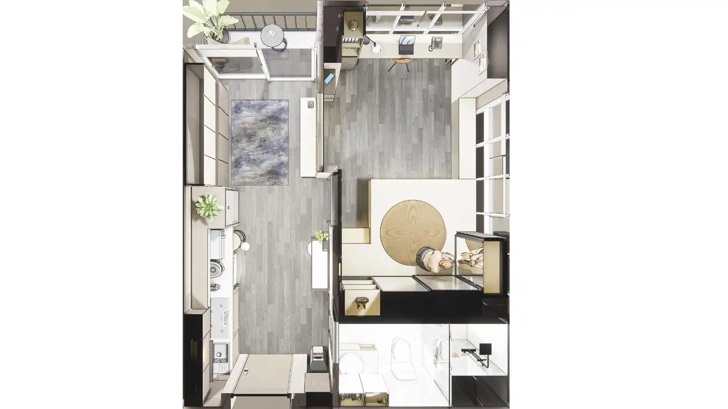 After transformation of Apartment Park Avenue Serpong
